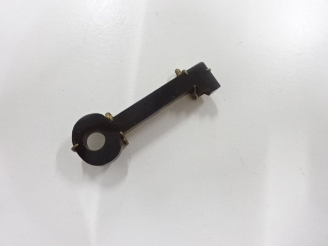 アンティーク　オニキス帯留め